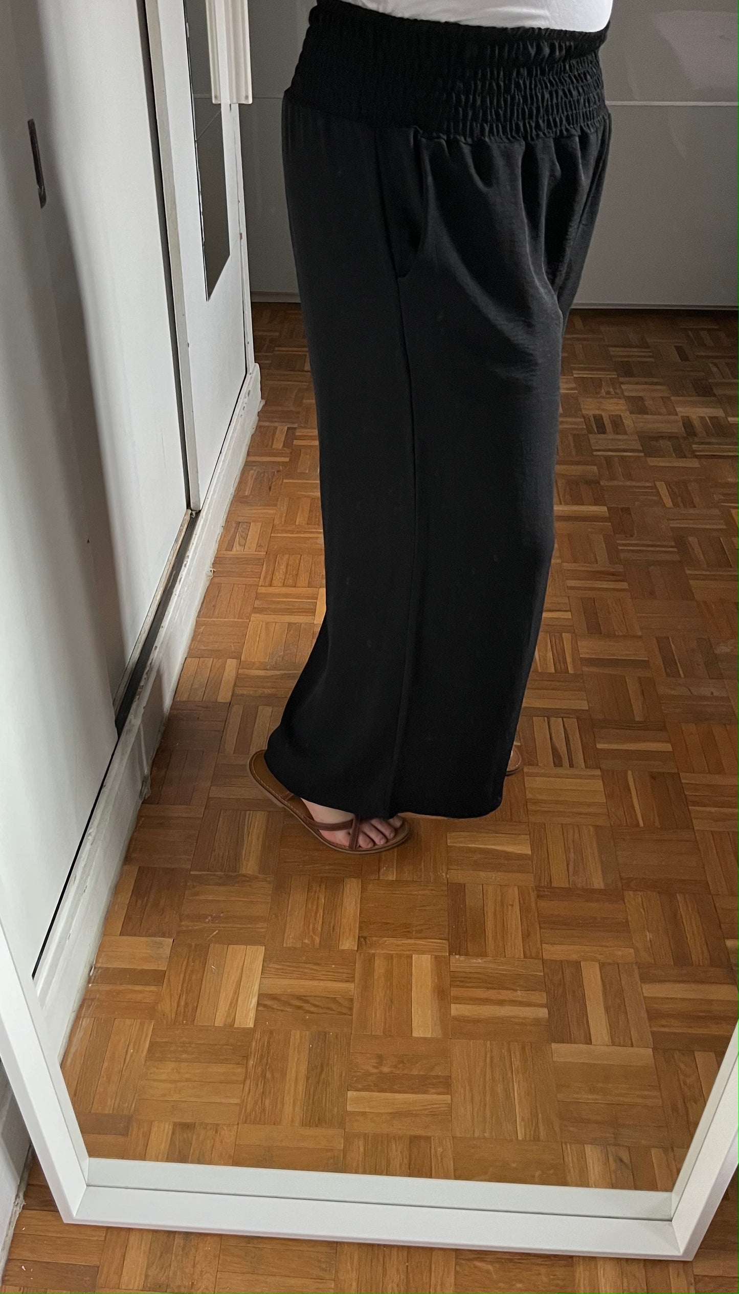 Pantalon Large Noir