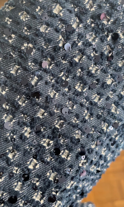 Bombers Bleu Marine Strass