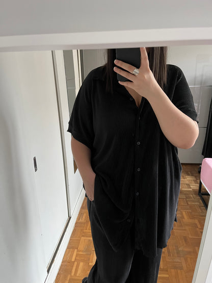 Ensemble Plissé Noir